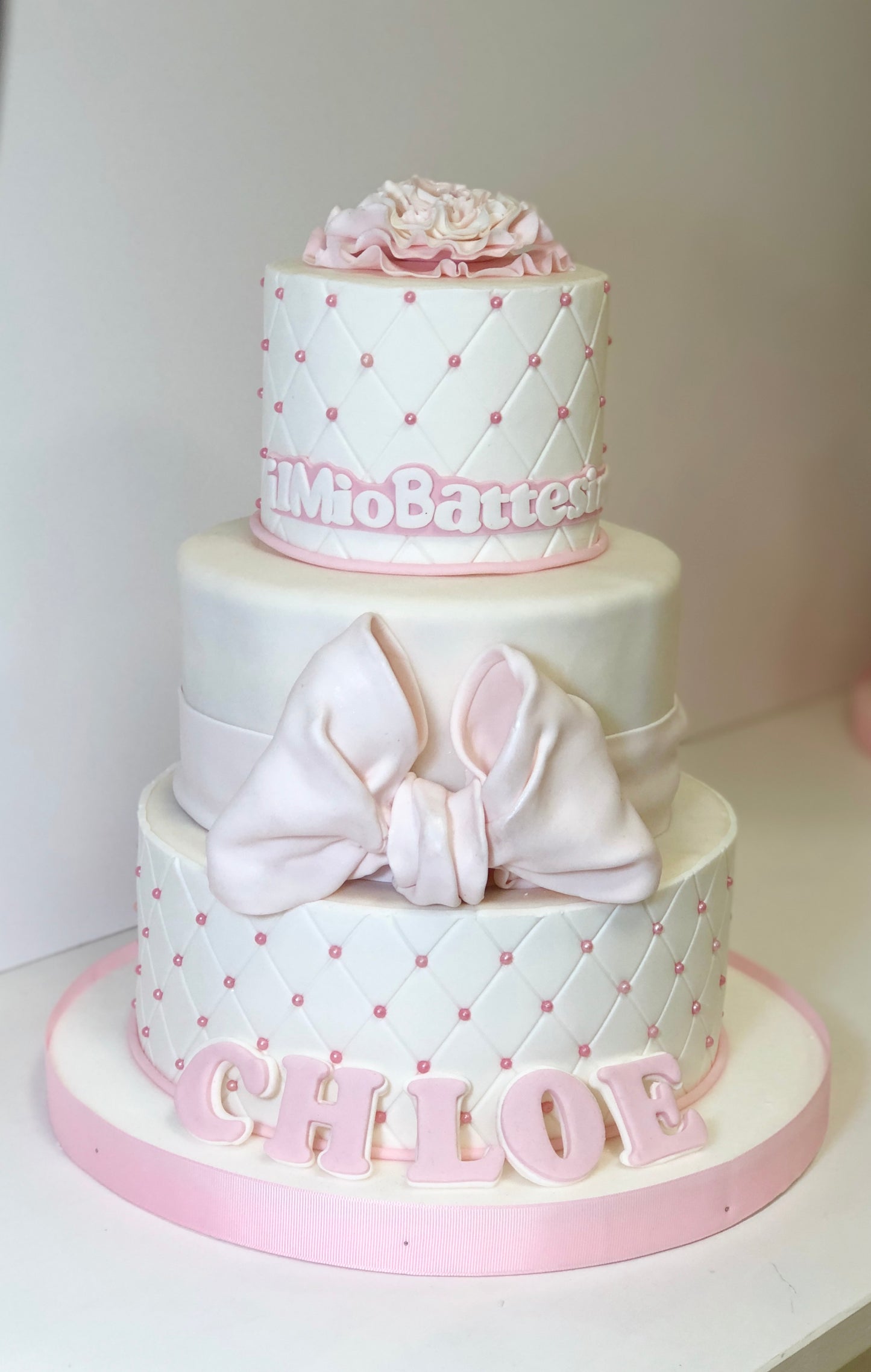 Peonia pink cake