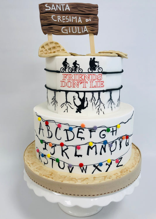 Stranger Things cake