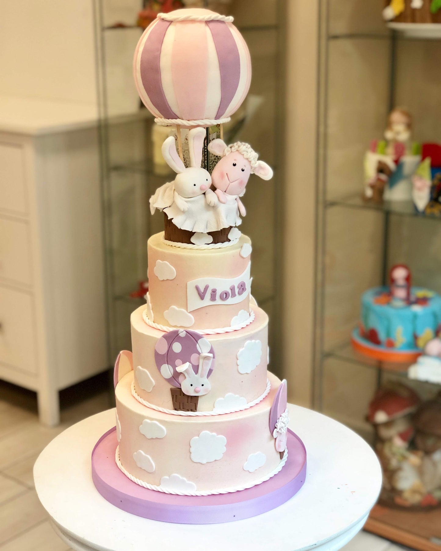 Torta mongolfiera