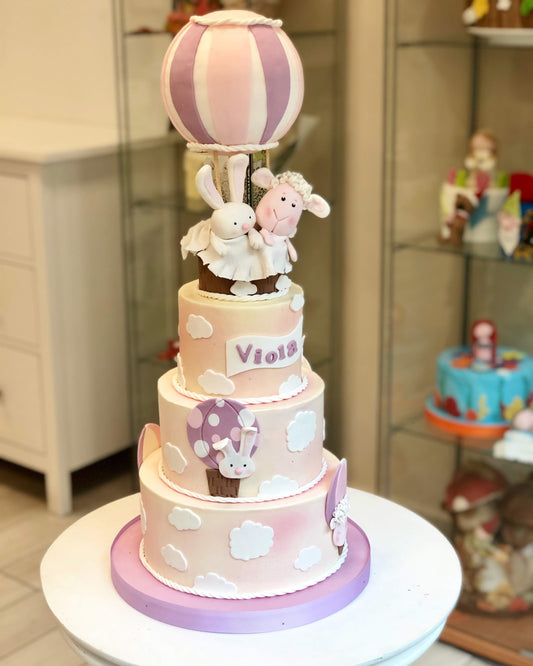 Torta mongolfiera